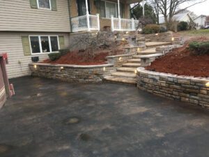 Hardscape Wall and Steps