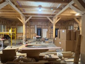 36x36 Timber Frame Party Barn, House